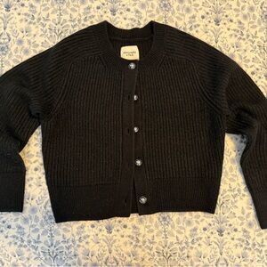 Abercrombie & Fitch Crew Pearl Button Cardigan